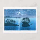 浮世絵 – 蓮井 – No.23松島二子島 –  ポストカード (正面)