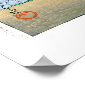 浮世絵 – 蓮井 – No.36身延山観音寺 ポスター (角)