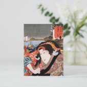 浮世絵[豊国] 06-03神奈川駅 ポストカード (スタンド正面)