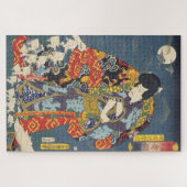 浮世絵 – 豊国 – No.01自来屋 – ジグソーパズル (横)