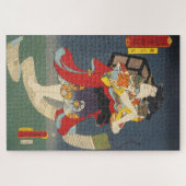 浮世絵 – 豊国 – No.18捨若丸 –  ジグソーパズル (横)