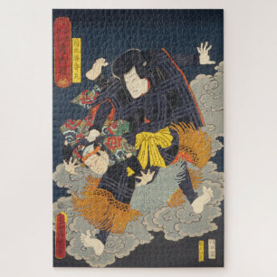 浮世絵 – 豊国 – No.20菊池一丸 – ジグソーパズル
