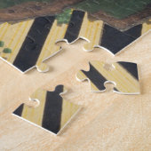 浮世絵 – 豊国 – No.23武運国師 – ジグソーパズル (側面)