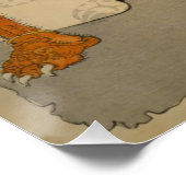 【浮世絵】貞心殿と鬼との出会い ポスター (コーナー)