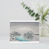 浮世絵[GOYO]スノーイブキヤママウンテンズ ポストカード (スタンド正面)