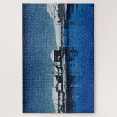 浮世絵[hasui]佐渡海老須港 ジグソーパズル (縦)