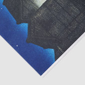 浮世絵- hasui - C04 - Shinkawa Rive at Night - 薄葉紙 (詳細)