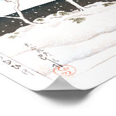 浮世絵- hasui - C11 – 雪の白髭 – ポスター (角)