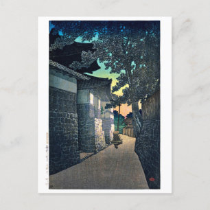 浮世絵[hasui] C20興正寺、氷見、越中 ポストカード