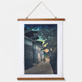 浮世絵[hasui] C20興正寺、氷見、越中 吊り下げ型タペストリー (正面)