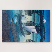 浮世絵[hasui] C25旭橋小千谷 ジグソーパズル (横)