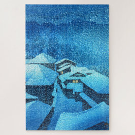 浮世絵- hasui - m04 – 畑織熱春- ジグソーパズル
