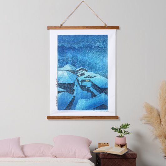 浮世絵- hasui - m04 – 畑織熱春- 吊り下げ型タペストリー (寝室)