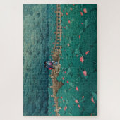 浮世絵- hasui - m05 – 芝市弁天池池 –  ジグソーパズル (縦)