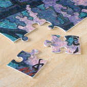 浮世絵- hasui - m08 -春夕べ- ジグソーパズル (側面)