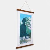 浮世絵- hasui - No.1鎌倉素晴らしの仏 吊り下げ型タペストリー (傾斜あり)