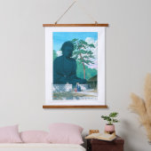 浮世絵- hasui - No.1鎌倉素晴らしの仏 吊り下げ型タペストリー (寝室)