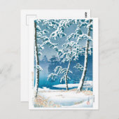 浮世絵- hasui - No.13洗足池 – ポストカード (正面/裏面)