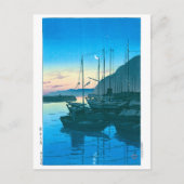 浮世絵- hasui - No.16朝の別府 – ポストカード (正面)