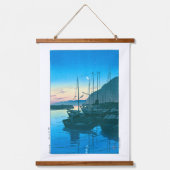 浮世絵- hasui - No.16朝の別府 –  吊り下げ型タペストリー (正面)