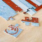 浮世絵- hasui - No.24八雲橋長田… ジグソーパズル (側面)