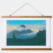 浮世絵- hasui - No.29裾野の近く –  吊り下げ型タペストリー (正面)