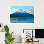 浮世絵- hasui - No.30富士川 –  ポスター (ホームオフィス)