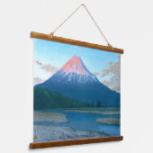 浮世絵- hasui - No.30富士川 – 吊り下げ型タペストリー (傾斜あり)
