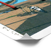 浮世絵- hasui - No.32中禅寺歌浜中禅寺 –  ポスター (角)