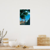 浮世絵- hasui - No.32中禅寺歌浜中禅寺 –  ポスター (キッチン)