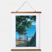 浮世絵- hasui - No.32中禅寺歌浜中禅寺 –  吊り下げ型タペストリー (正面)