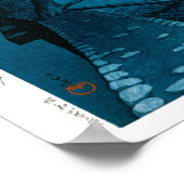 浮世絵- hasui - No.33夕べin別府 –  ポスター (角)