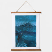 浮世絵- hasui - No.33夕べin別府 –  吊り下げ型タペストリー (正面)