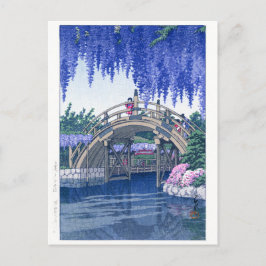 浮世絵- hasui - No.34亀戸の藤 –  ポストカード