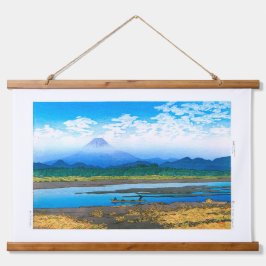 浮世絵- hasui - No.37バンユウ川 –  吊り下げ型タペストリー