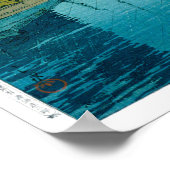 浮世絵- hasui - No.39品川 –  ポスター (角)