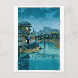 浮世絵- hasui - No.39品川 –  ポストカード