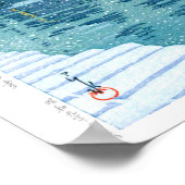 浮世絵- hasui - No.40木場の雪 – ポスター (角)