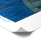 浮世絵- hasui - No.48大根埠頭の朝 ポスター (角)