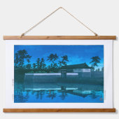 浮世絵- hasui - No.5桜田門 – 吊り下げ型タペストリー (正面)