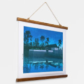 浮世絵- hasui - No.5桜田門 –  吊り下げ型タペストリー (傾斜あり)