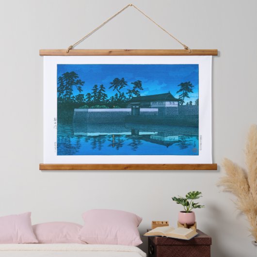 浮世絵- hasui - No.5桜田門 –  吊り下げ型タペストリー (寝室)