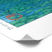 浮世絵- hasui - No.6三宝寺池（石神井） - ポスター (角)