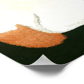 浮世絵[komei] 03白猫 ポスター (角)