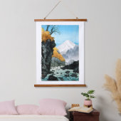 浮世絵[komei] 04山芦高の足 吊り下げ型タペストリー (寝室)