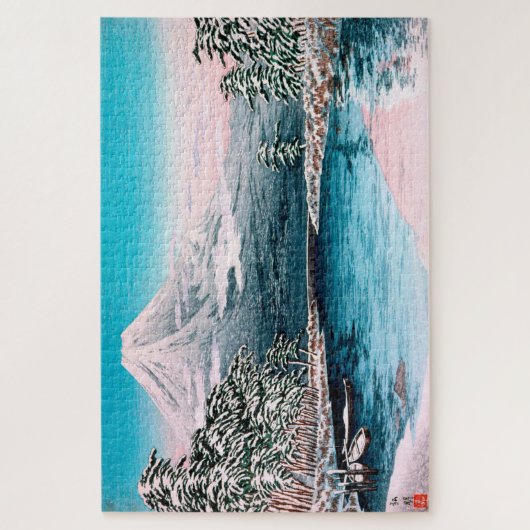 浮世絵[komei] 05田子浦の富士 ジグソーパズル (縦)