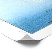 浮世絵[Koson]キツネバイザムーンライトウォーター(S) ポスター (角)