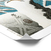 浮世絵[Koson]黒冠ナイトヘロン…(XS) ポスター (角)