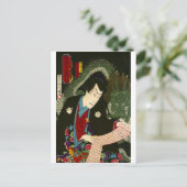 浮世絵- sorcery - No.5 Unryu Kuro - ポストカード (スタンド正面)