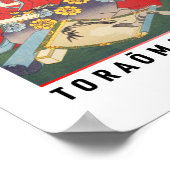 浮世絵- Toraomaru – マジシ日本のアン – ポスター (角)